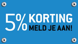 Profiteer nu van 5% korting