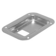 Cuvette 130x90mm, percée pour 1x prise secteur