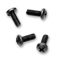 Pozi-Drive Pan Head Screw M6x16, black