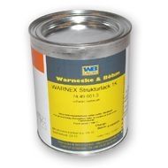 Warnex Strukturlack schwarz 1kg