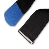 Cable tie, 50x550mm with a 60mm blue velcro tip