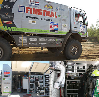 Team Finstral - gesponsert durch Case Builder